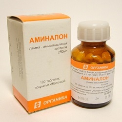 Таблетки Аминалон 250 мг