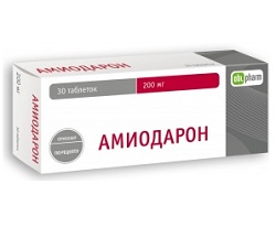 Таблетки Амиодарон 200 мг