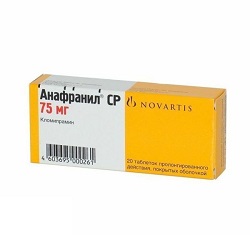 Таблетки Анафранил СР 75 мг