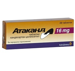 Атаканд в таблетках 16 мг