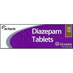 Диазепам в таблетках 10 мг