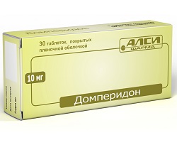 Домперидон в таблетках 10 мг