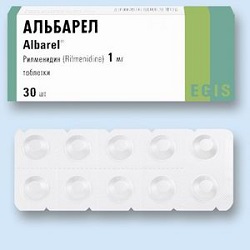 Альбарел в таблетках 1 мг