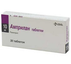 Амприлан в таблетках 10 мг
