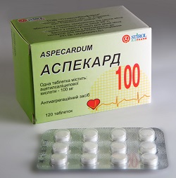 Антиагрегационный препарат Аспекард