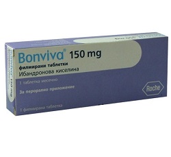 Таблетки Бонвива 150 мг