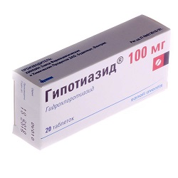 Гипотиазид в таблетках 100 мг