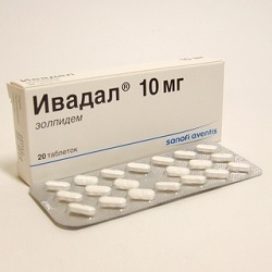 Ивадал в таблетках 10 мг