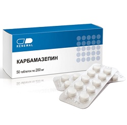 Карбамазепин в таблетках 200 мг