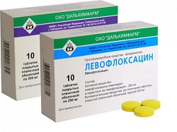 Левофлоксацин в таблетках
