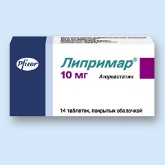 Липримар в таблетках 10 мг