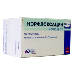 Норфлоксацин в таблетках 200 мг