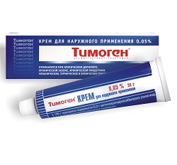 Крем для наружного применения 0,05% Тимоген