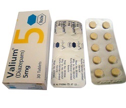 Таблетки Валиум Рош 5 мг