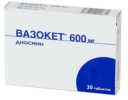 Вазокет в таблетках 600 мг