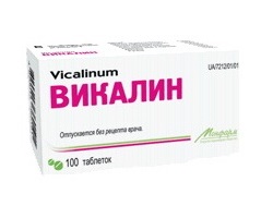 Противоязвенный препарат Викалин